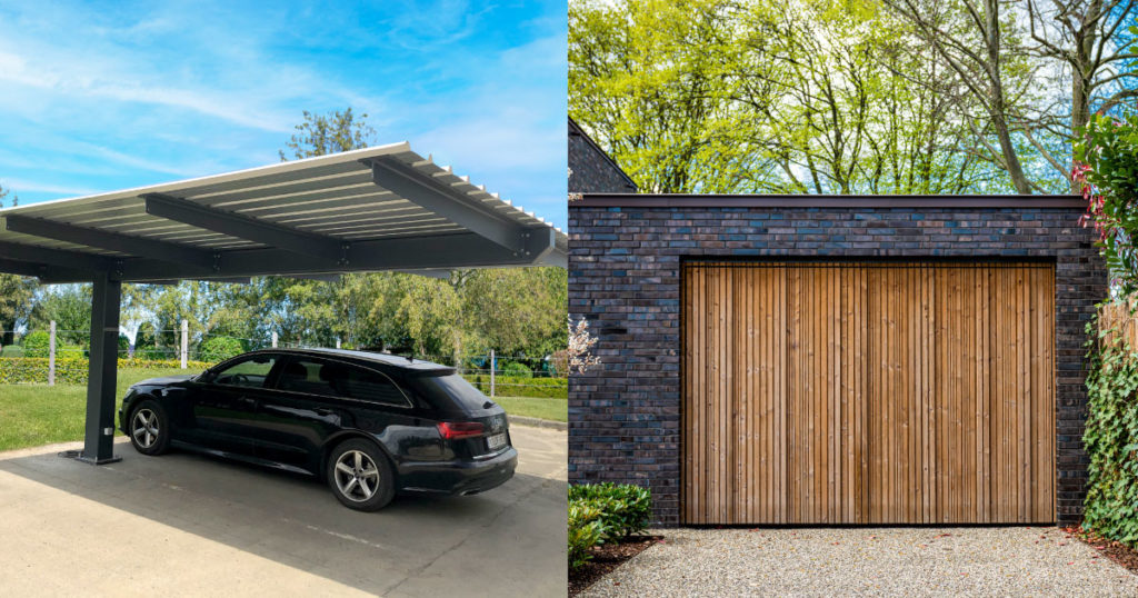 Construire un garage ou un carport: quelles modalités?